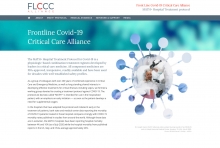 FLCCC Alliance Website of the <strong>FLCCC Alliance</strong>, USA (since 2020): <a href="http://www.covid19criticalcare.com" target="Websites designed by Frank Benno Junghanns">www.covid19criticalcare.com</a>