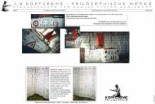 Kopfcreme Philosophie Webseite des Philosophen J. H. Kopfcreme, Karlsruhe (seit 2003): <a href="http://www.weinblume.de" target="Websites designed by Frank Benno Junghanns">www.kopfcreme.de</a>